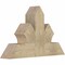 Ekena Millwork Richland Rough Sawn Timber Gable Bracket, Douglas Fir, 36"W x 23"H x 6"D x 6"F, 15/12 Pitch GBW036X23X0606RIC00RDF - alternate 4